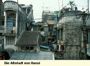 Die Altstadt von Hanoi