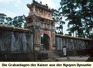 Die Grabanlagen der Kaiser aus der Nguyen Dynastie