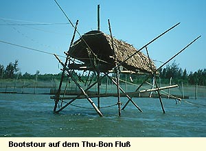 Bootstour auf dem Thu-Bon Fluß