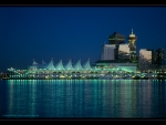 Canada Place zur blauen Stunde